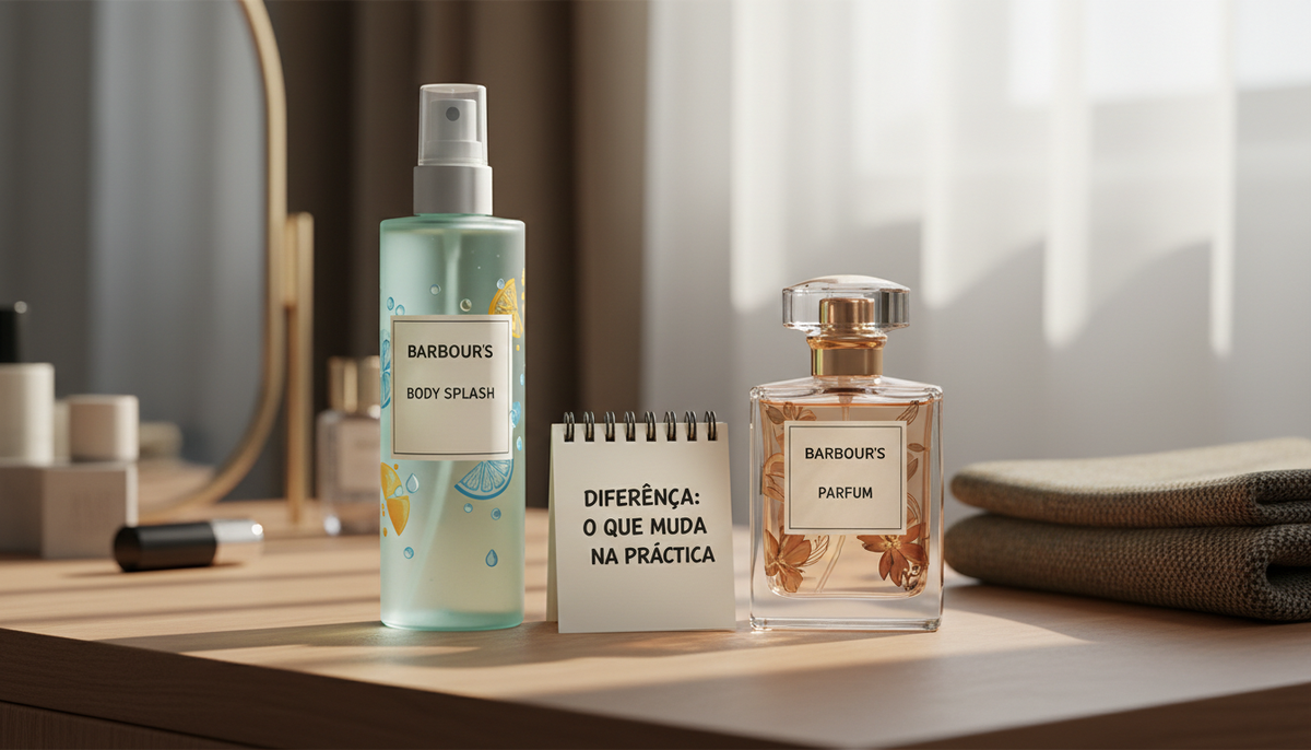 Diferença body splash e perfume: o que muda na prática