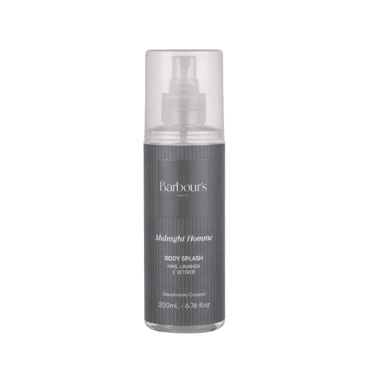 Body Splash Midnight Homme Desodorante Colônia 200ml