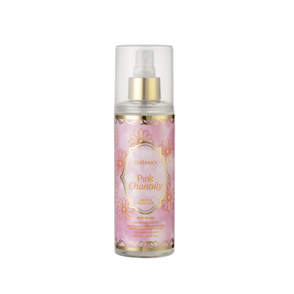 Body Splash Pink Chantilly Desodorante Colônia 200ml
