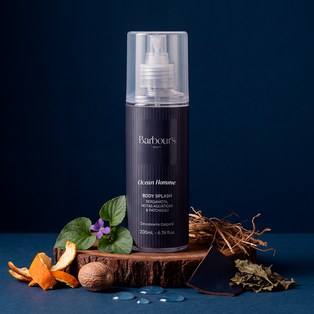 Body Splash Ocean Homme Desodorante Colônia 200ml