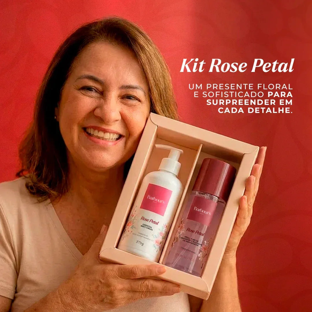 Body Splash Desodorante Corporal Rose Petal 200ml