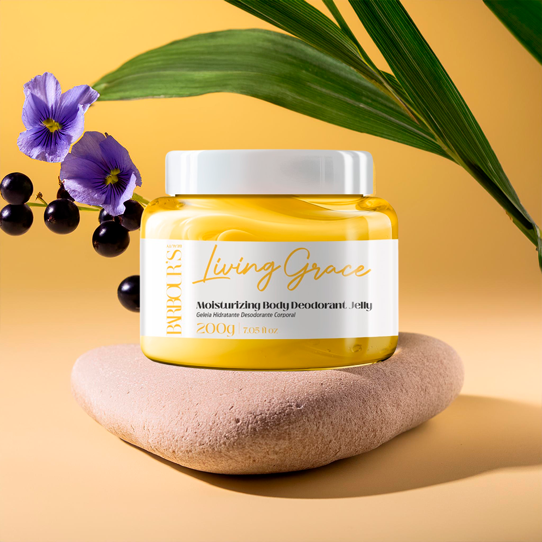 Kit Geleia Hidratante Desodorante + Body Splash Corporal Living Grace