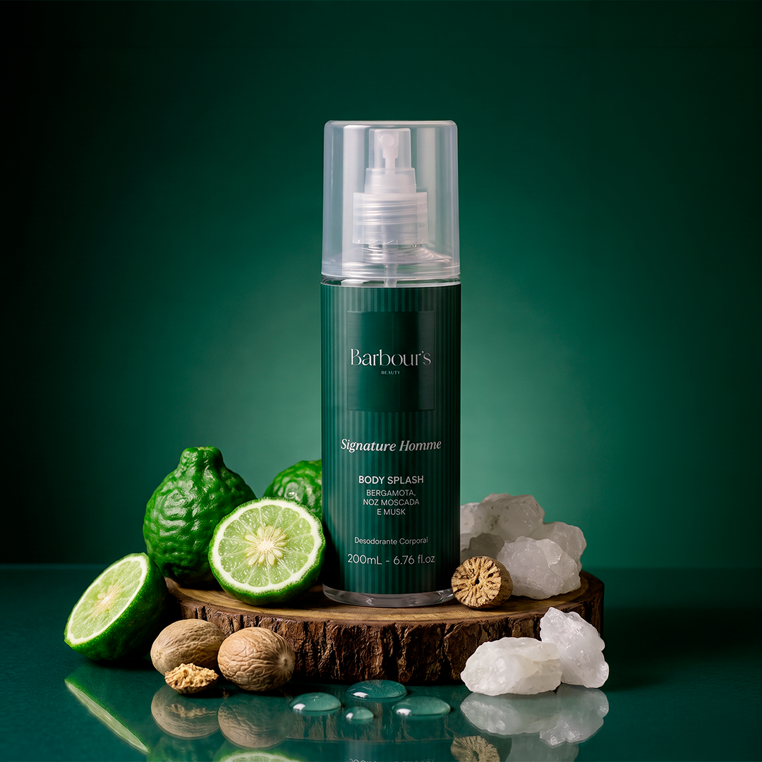 Kit 2 Body Splash Desodorante Colônia 200ml - Signature Homme e Urban Homme