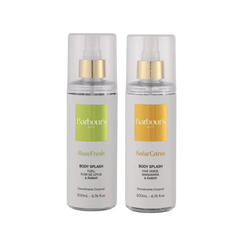 Kit O Frescor do Verão Chegou - Rose Fresh e Solar Citrus