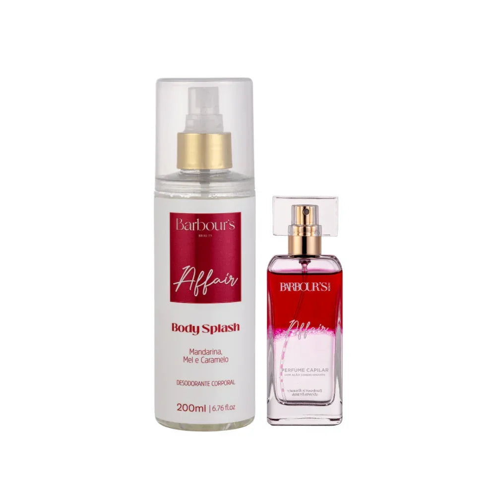 Kit Perfume de Cabelo e Body Splash - Affair