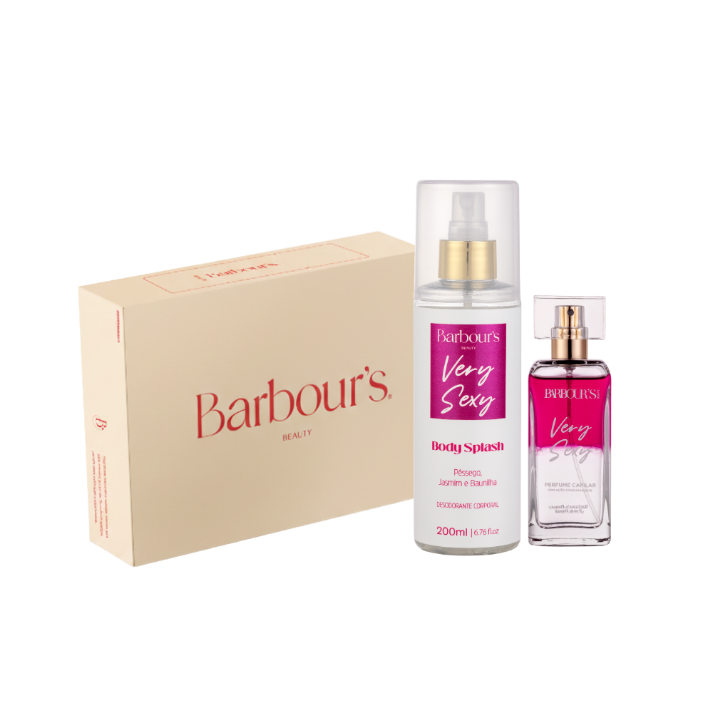 Kit Presenteável Perfume de Cabelo e Body Splash - Very Sexy