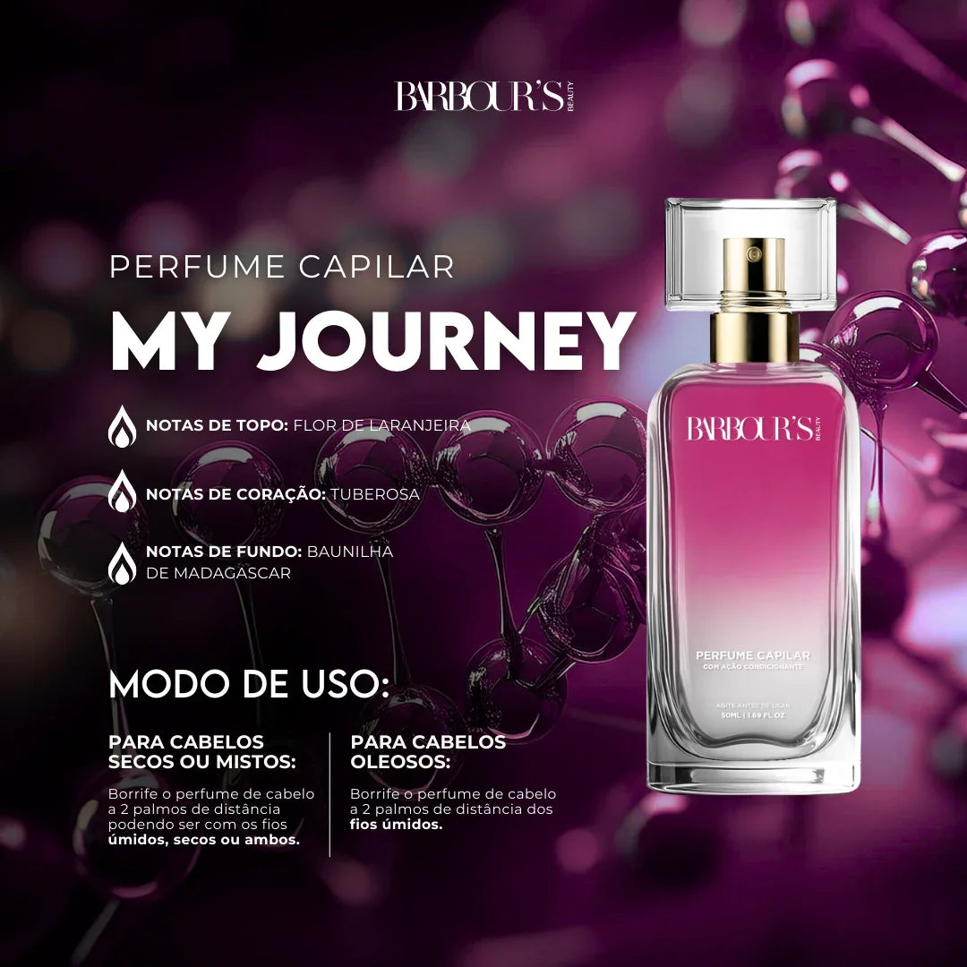Kit Trio Capilar Versátil (3 Perfumes Capilares) - Icon, Endless Soul e My Journey