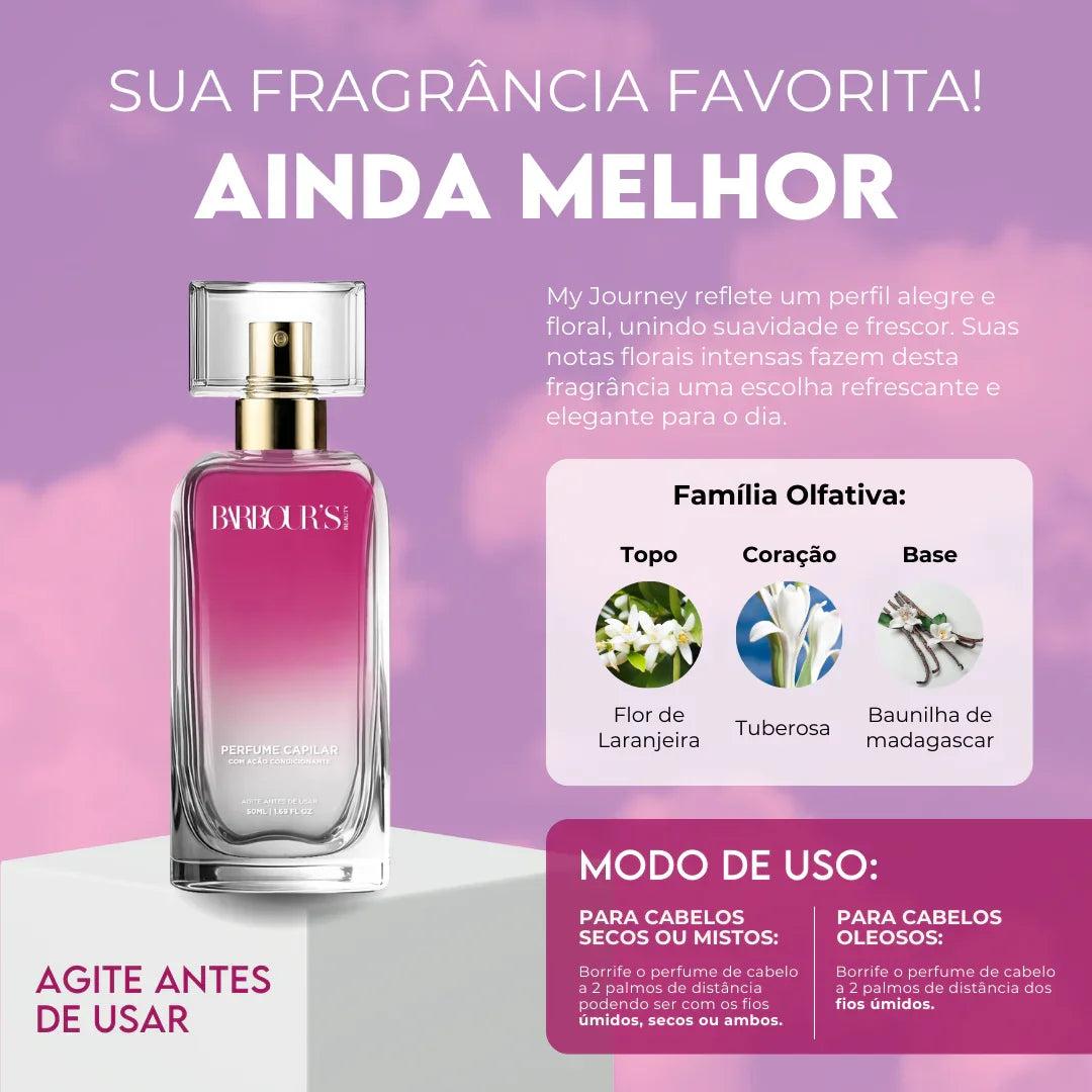 Kit Trio Capilar Versátil (3 Perfumes Capilares) - Icon, Endless Soul e My Journey