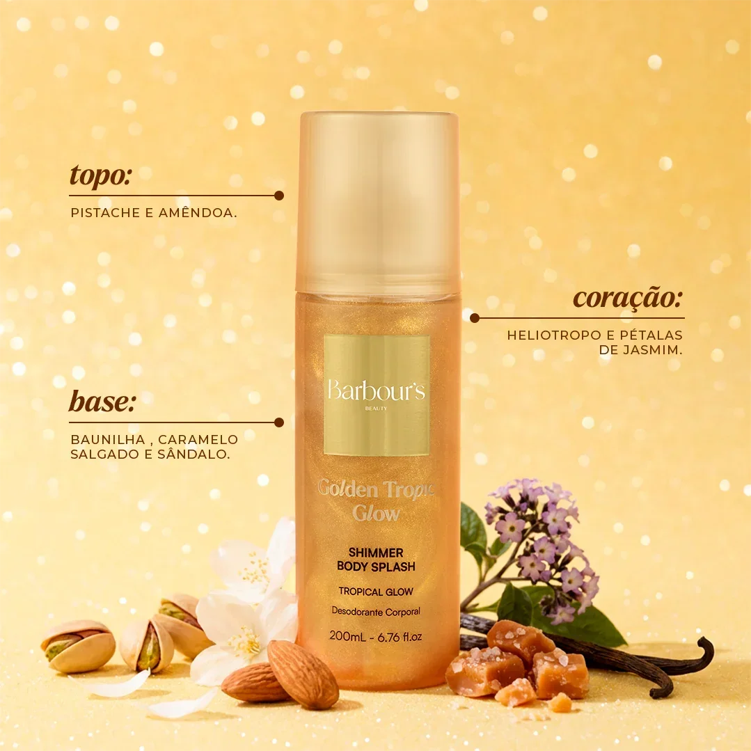 Kit Layering - Pink Sunset Shine, Golden Tropic Glow e Moonlight Shimmer