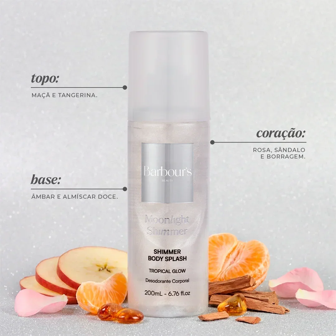 Kit Layering - Pink Sunset Shine, Golden Tropic Glow e Moonlight Shimmer