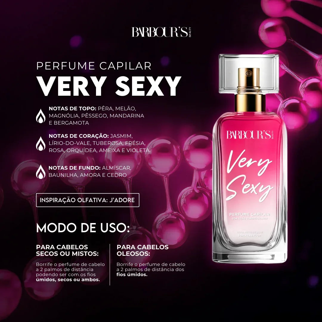 Kit 2 Perfumes de Cabelo - Alter Ego e Very Sexy