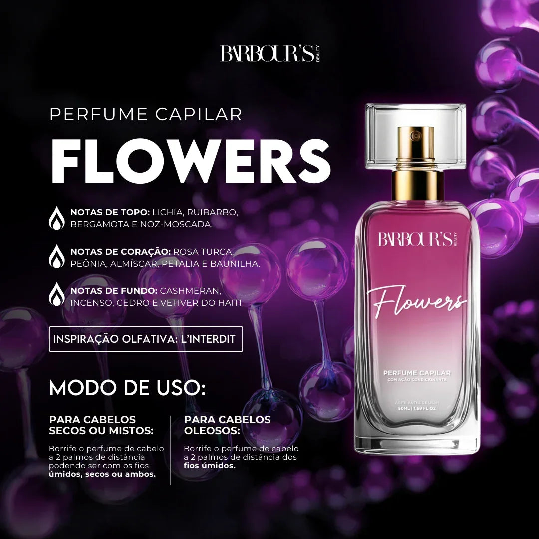 Kit Cabelo Radiante (3 Perfumes Capilares)