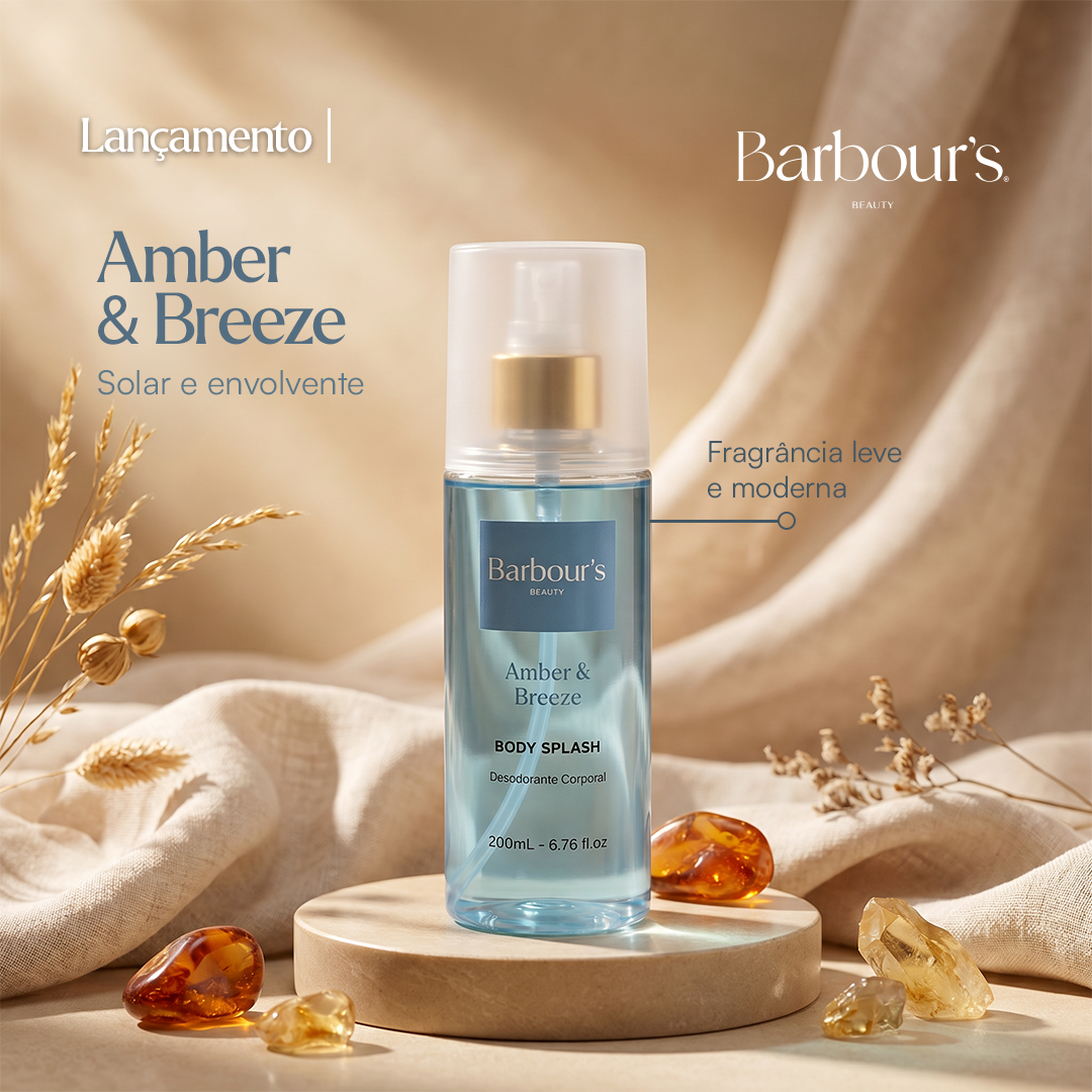 Body Splash Amber & Breeze - Quiet Notes