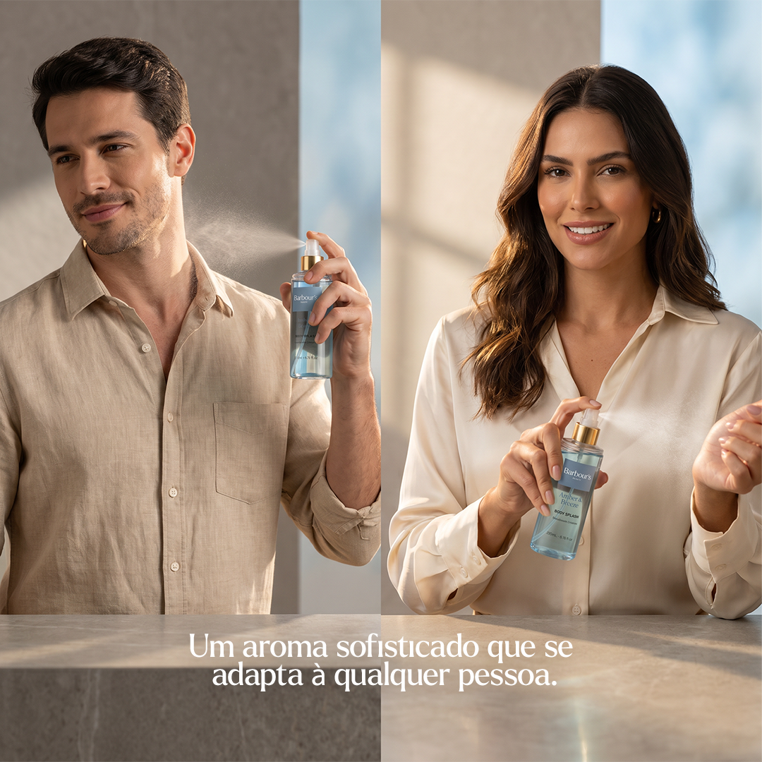Body Splash Amber & Breeze - Quiet Notes
