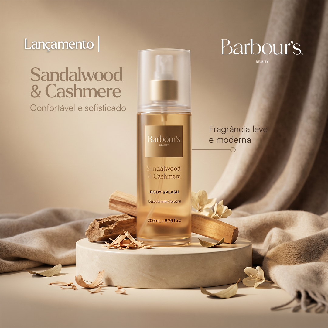 Body Splash Sandal Wood & Cashmere - Quiet Notes