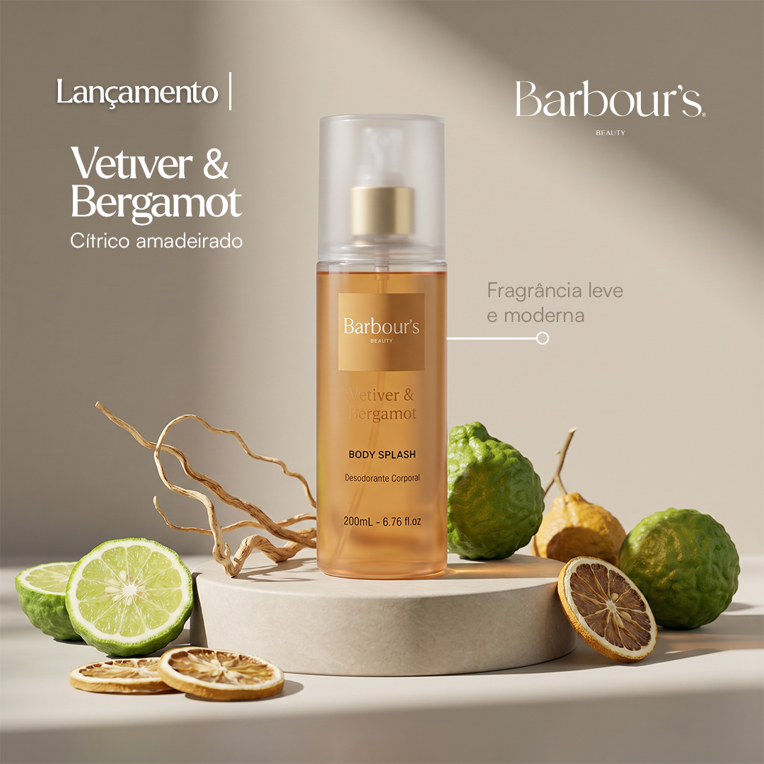 Body Splash Vetiver & Bergamot - Quiet Notes