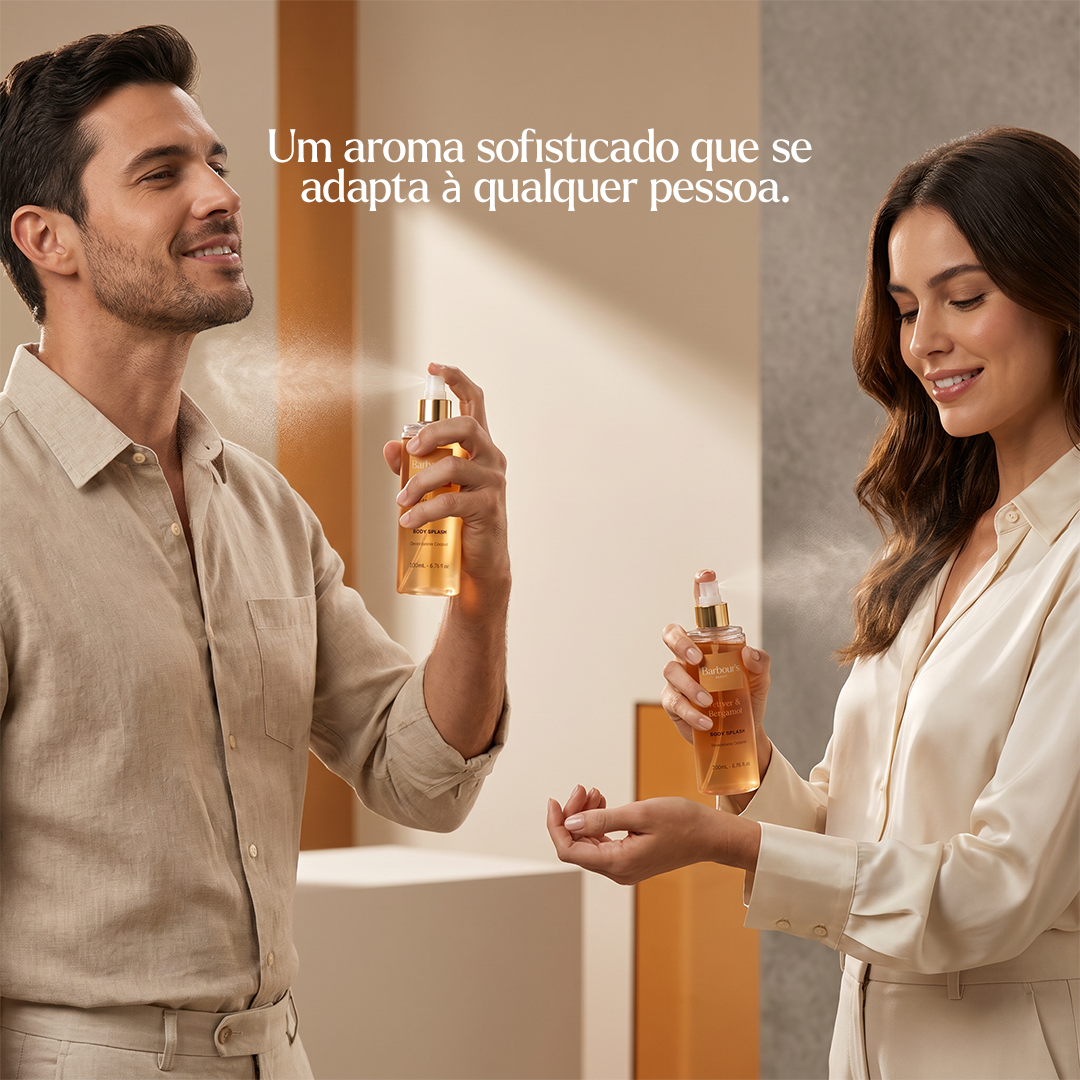 Body Splash Vetiver & Bergamot - Quiet Notes