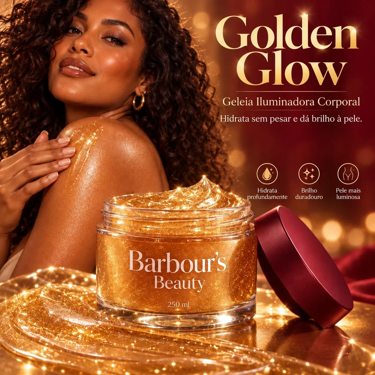Golden Glow Geleia Iluminadora Corporal