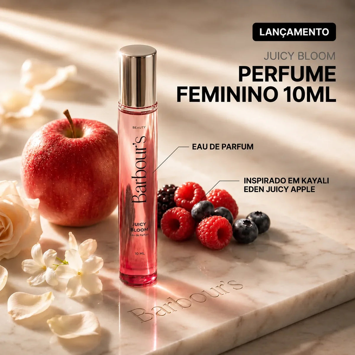 Perfume Feminino 10ml - Juicy Bloom
