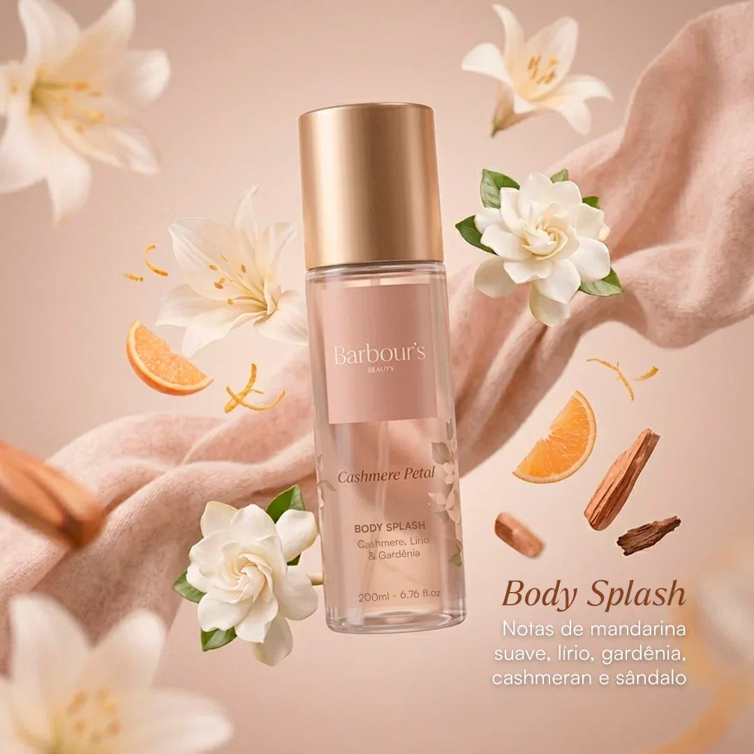 Cashmere Petal - Kit Body Splash + Hidratante Corporal