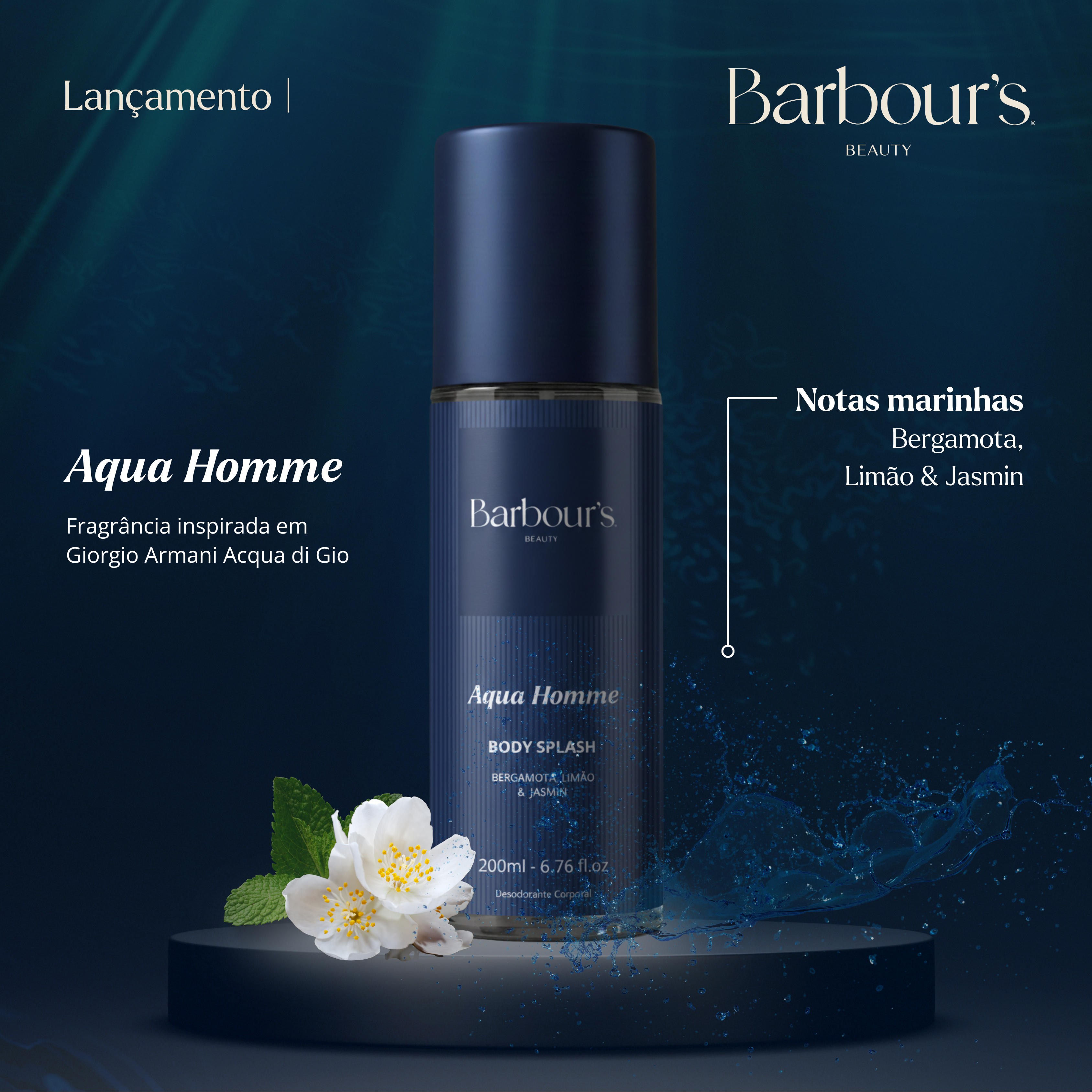 Body Splash Acqua - Homme