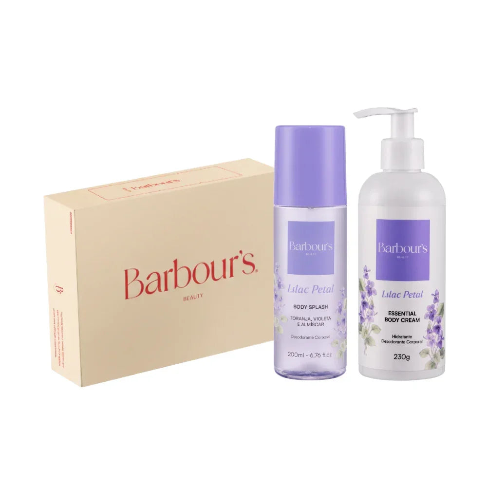 Kit Body Splash + Essential Body Cream Lilac Petal