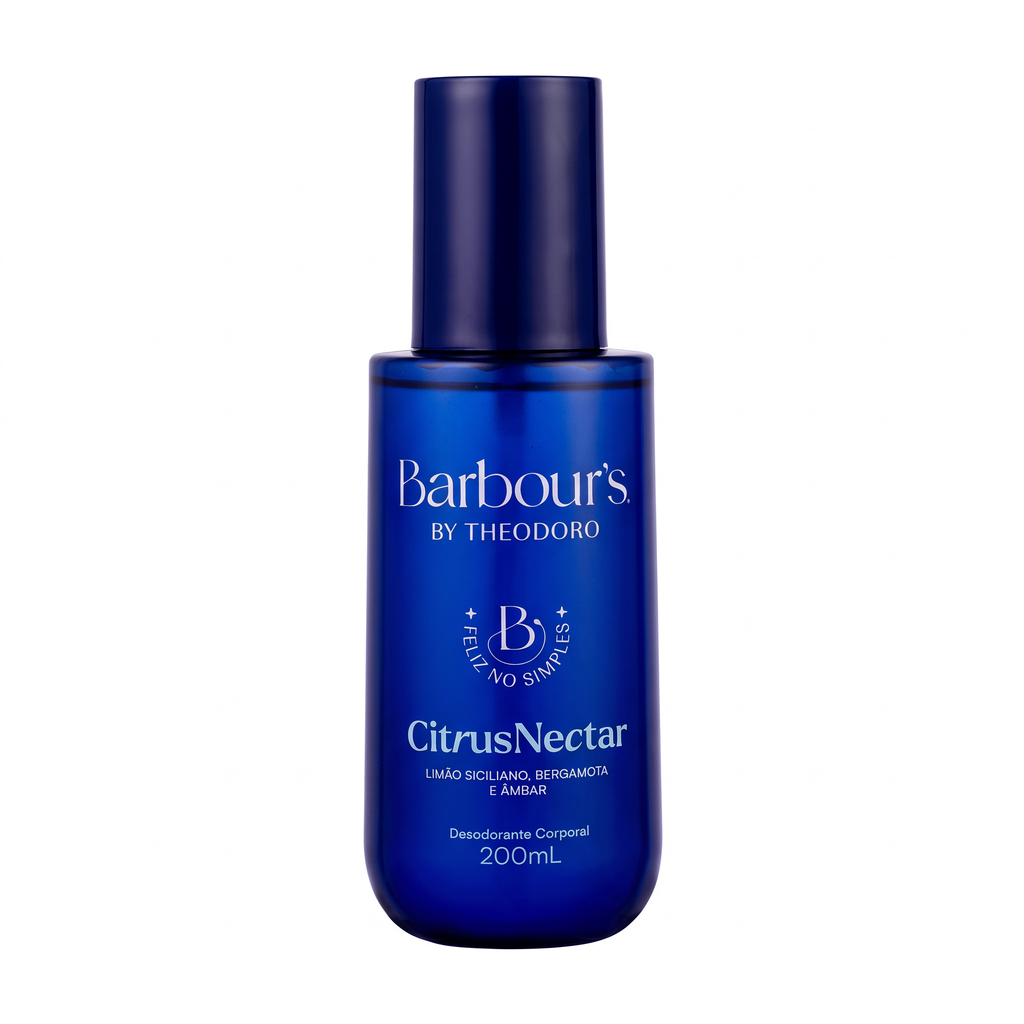 Body Splash Desodorante Corporal Citrus Nectar Feliz no Simples Barbour’s by Theodoro 200ml