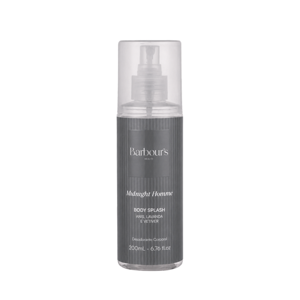 Body Splash Midnight Homme Desodorante Colônia 200ml