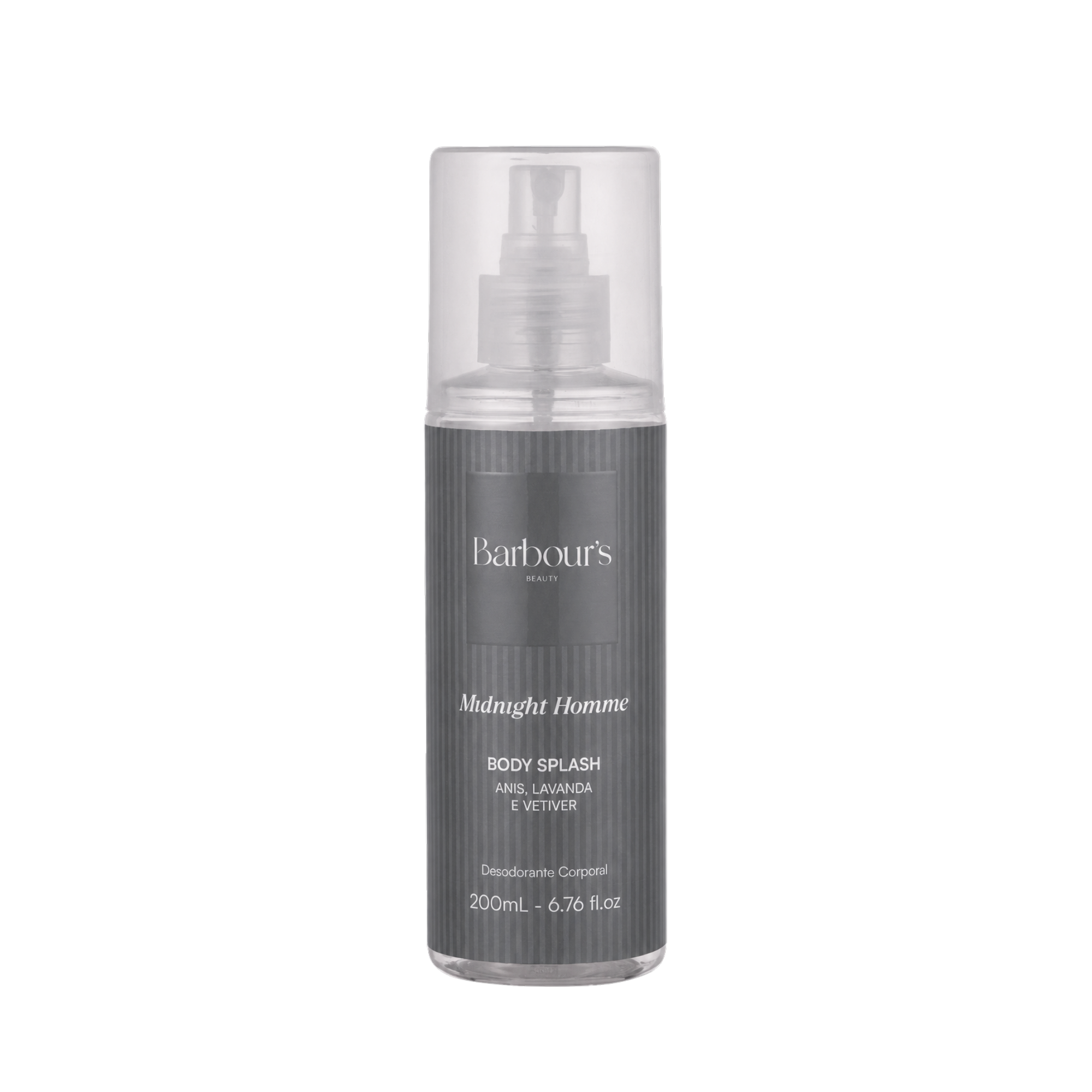 Body Splash Midnight Homme Desodorante Colônia 200ml