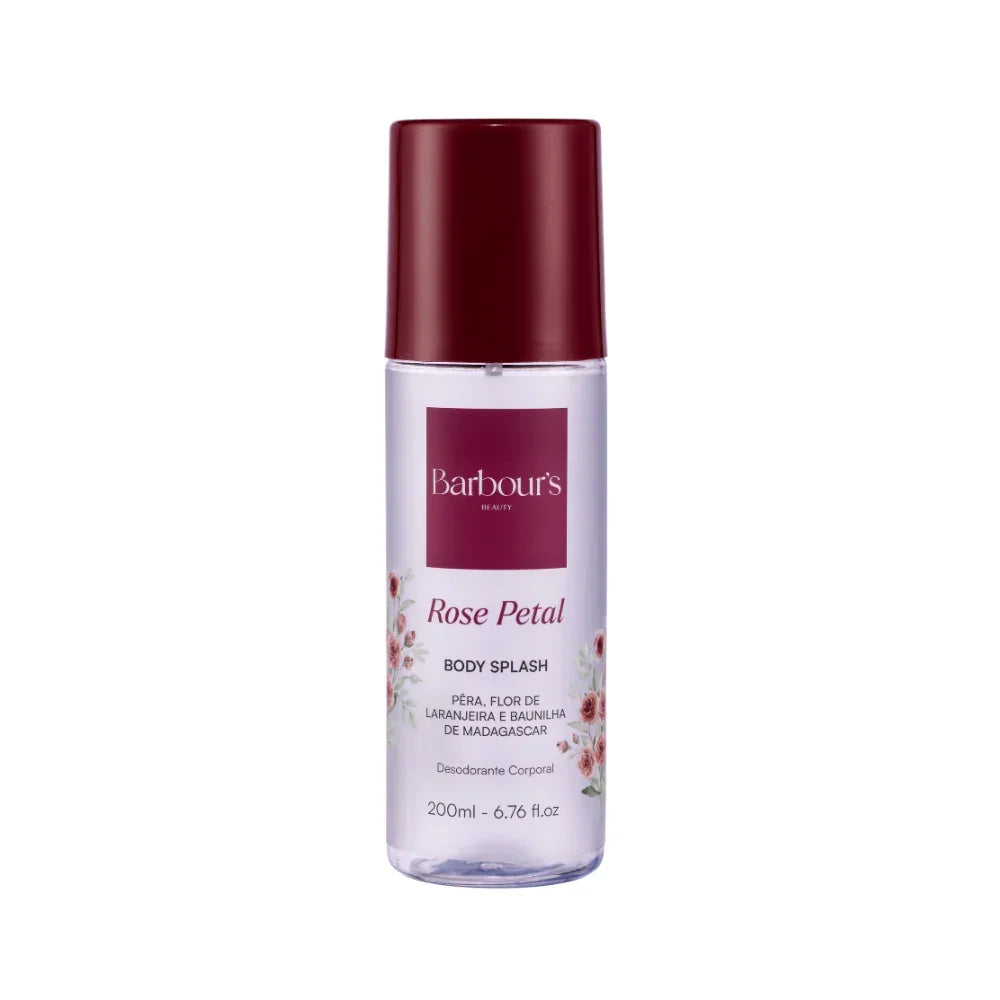 Kit Body Splash + Essential Body Cream Rose Petal