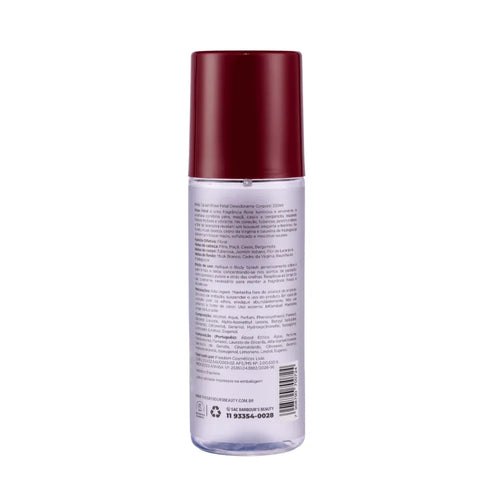 Body Splash Desodorante Corporal Rose Petal 200ml