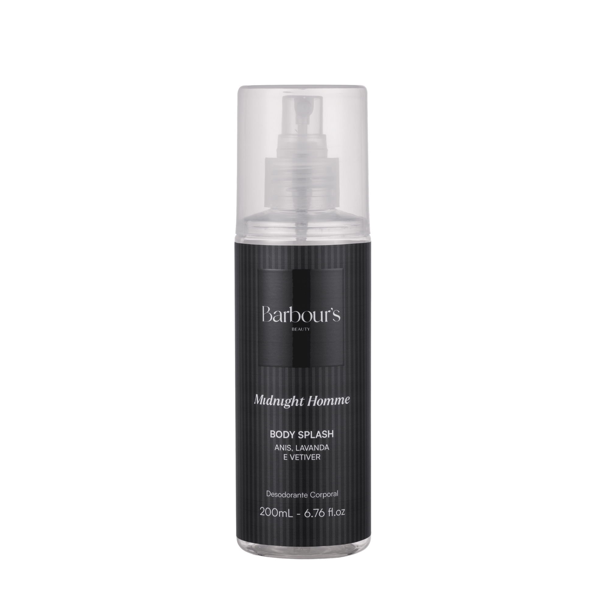 Body Splash Midnight Homme Desodorante Colônia 200ml