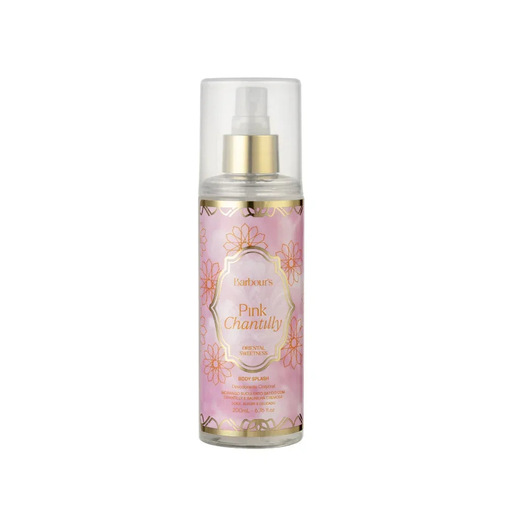 Body Splash Pink Chantilly Desodorante Colônia 200ml