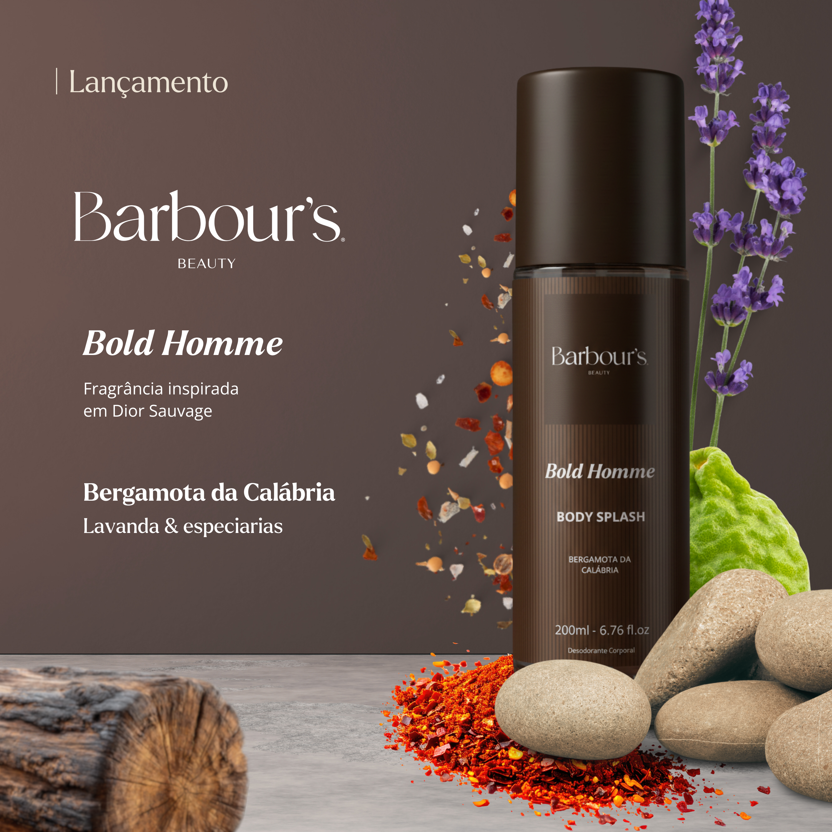 Body Splash Bold - Homme