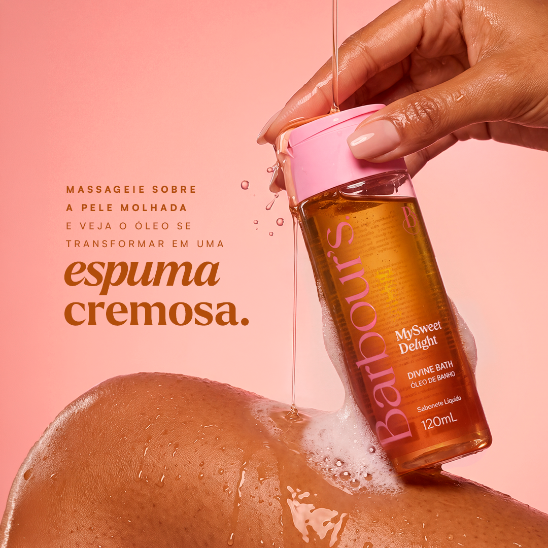 Kit My Sweet Delight - Body Splash, Body Cream e Óleo de Banho