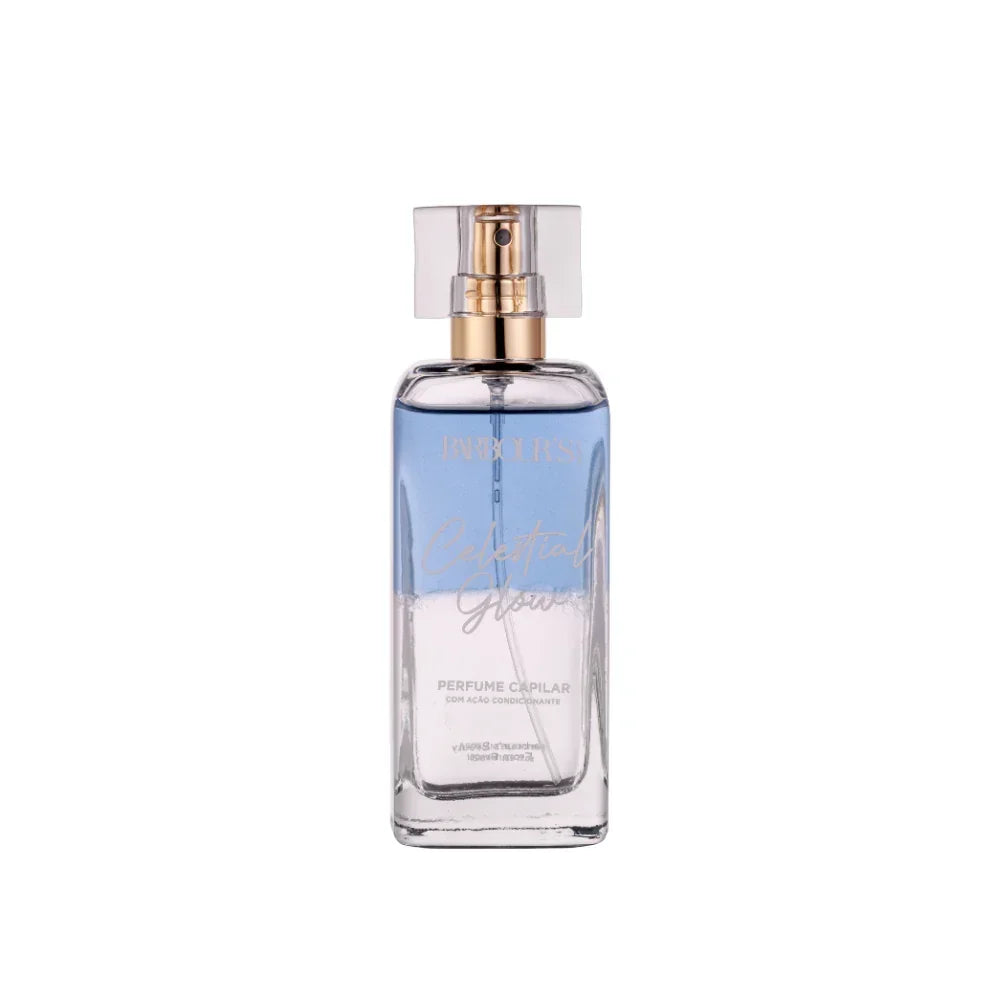 Perfume para cabelo Celestial Glow / finalizador termoativo