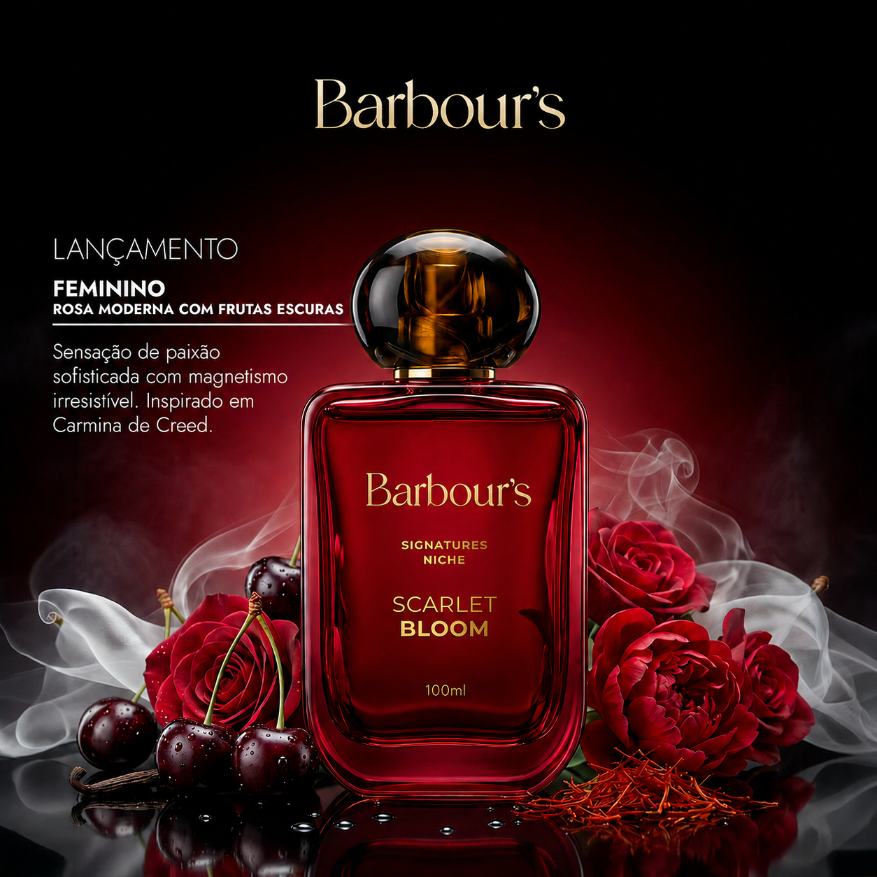 Perfume Scarlet Bloom - Linha Niche