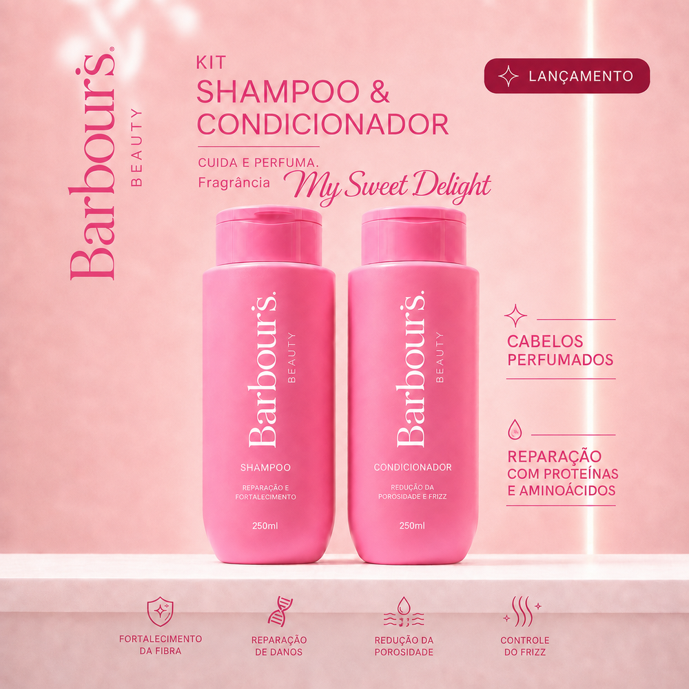 Kit Shampoo + Condicionador - My Sweet Delight