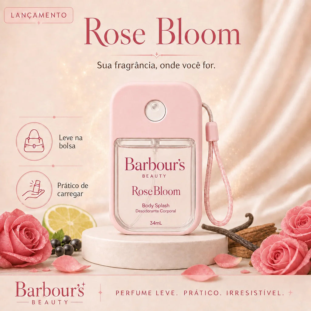 Body Splashes de 34ml - Rose Bloom