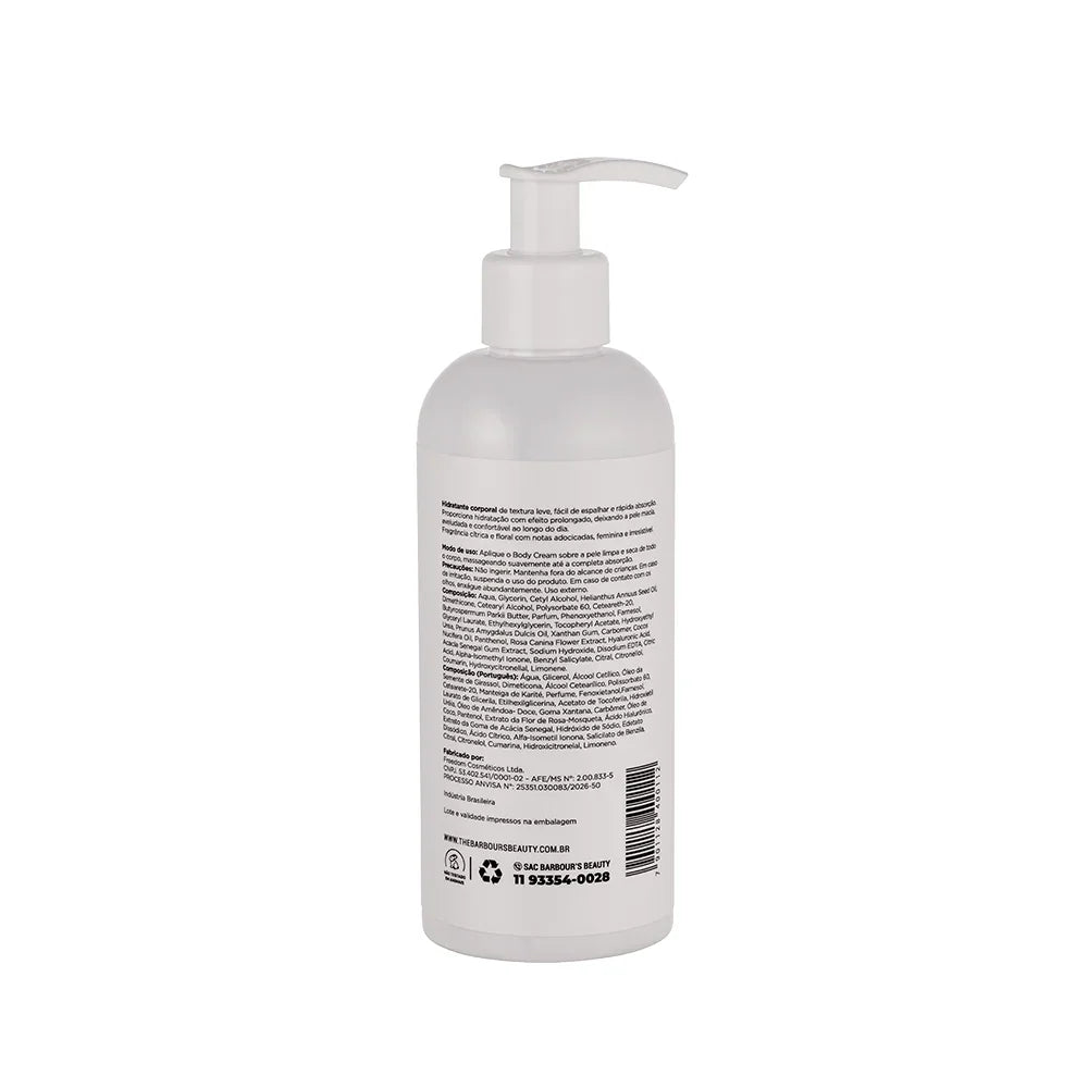 Essential Body Cream Roses Hidratante Desodorante Corporal 230g