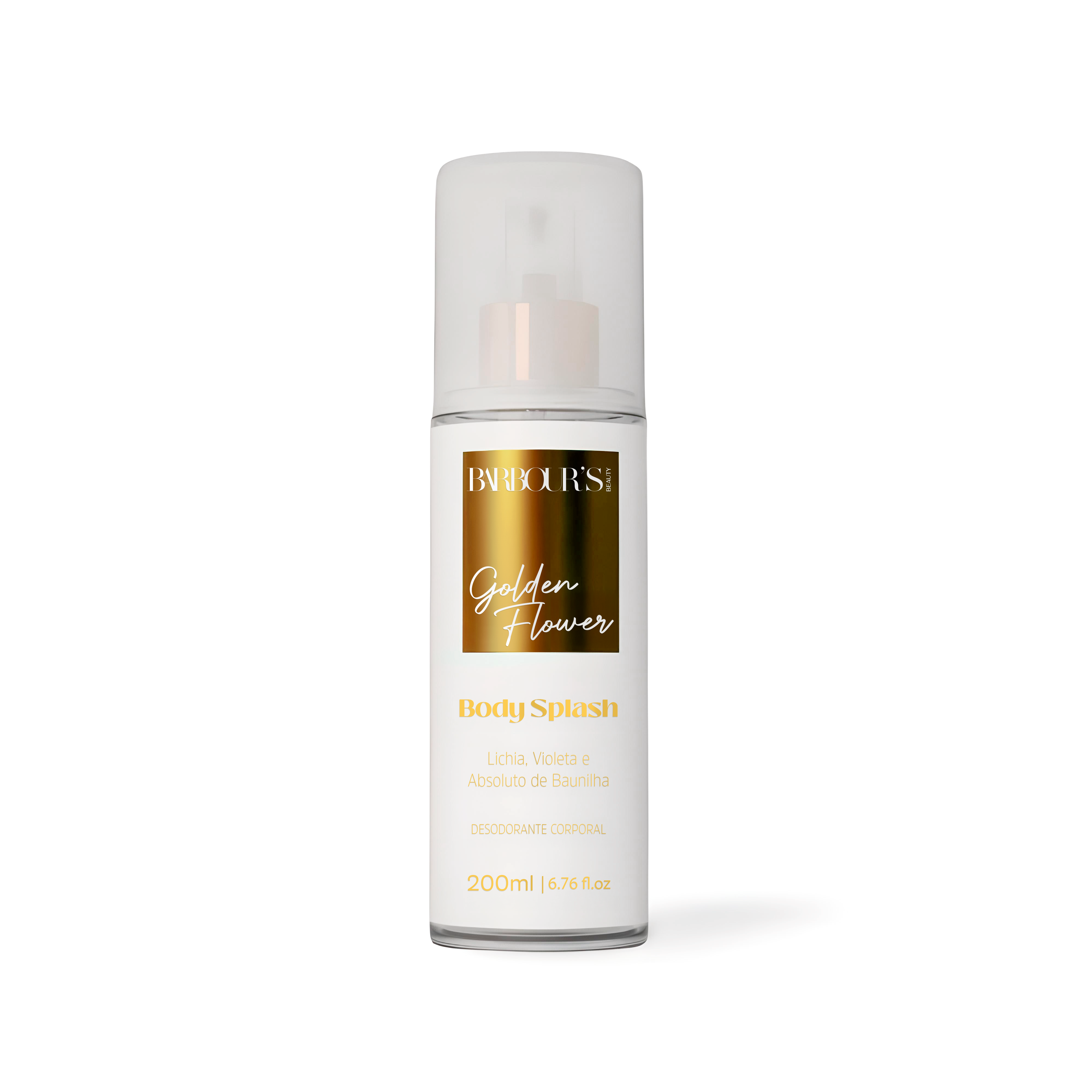Body Splash Golden Flower Desodorante Colônia 200ml
