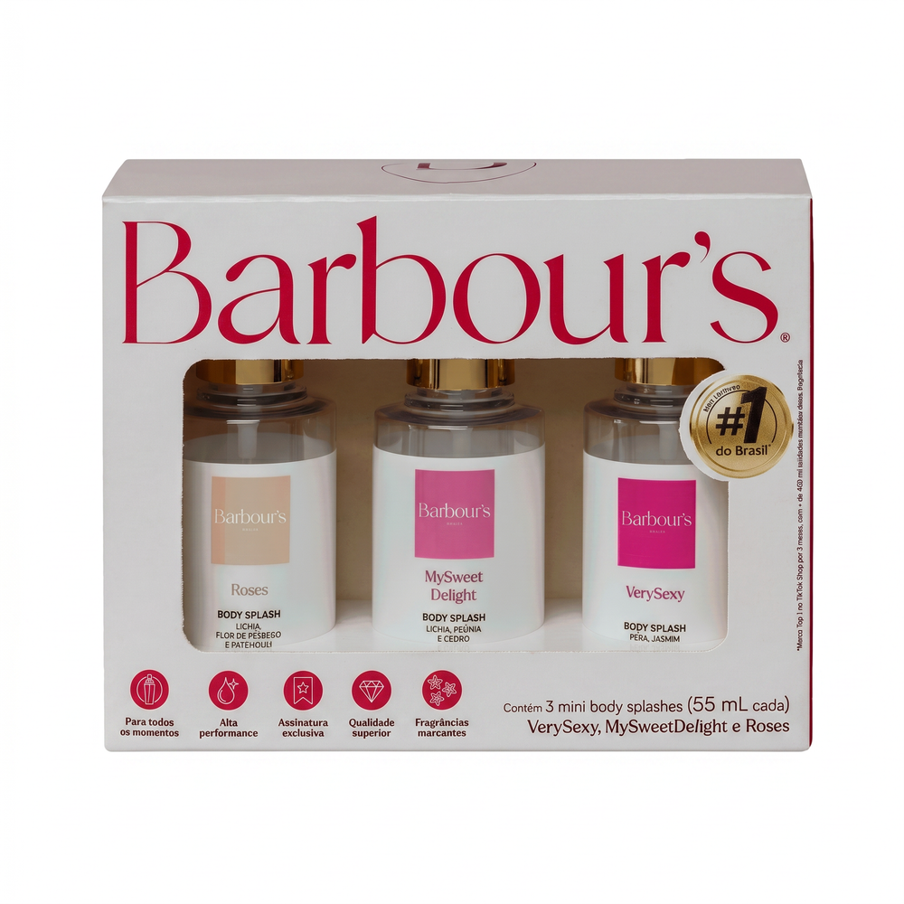 Kit Mini Body Splash - Trio Viral 55ml