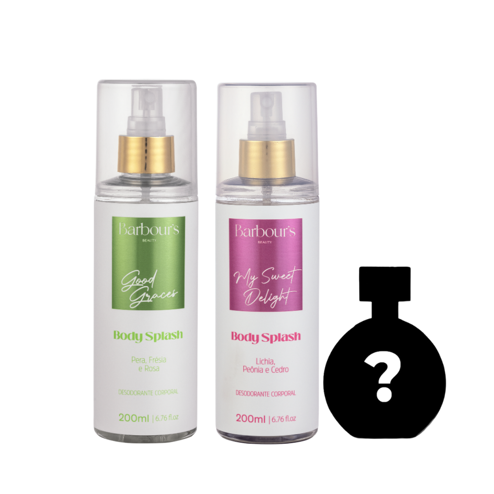 Kit 2 Body Splash Good Graces e My Sweet Delight + Deo Parfum Surpresa