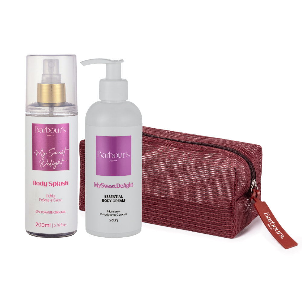 Kit My Sweet Delight - Body Splash e Body Cream