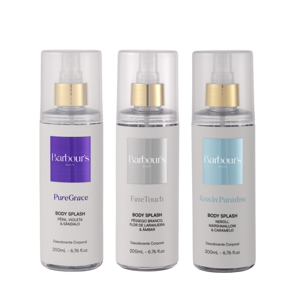 Trio de Luxo - Pure Grace, Fine Touch e Kiss in Paradise