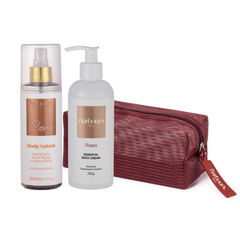 Kit Roses - Body Splash e Body Cream