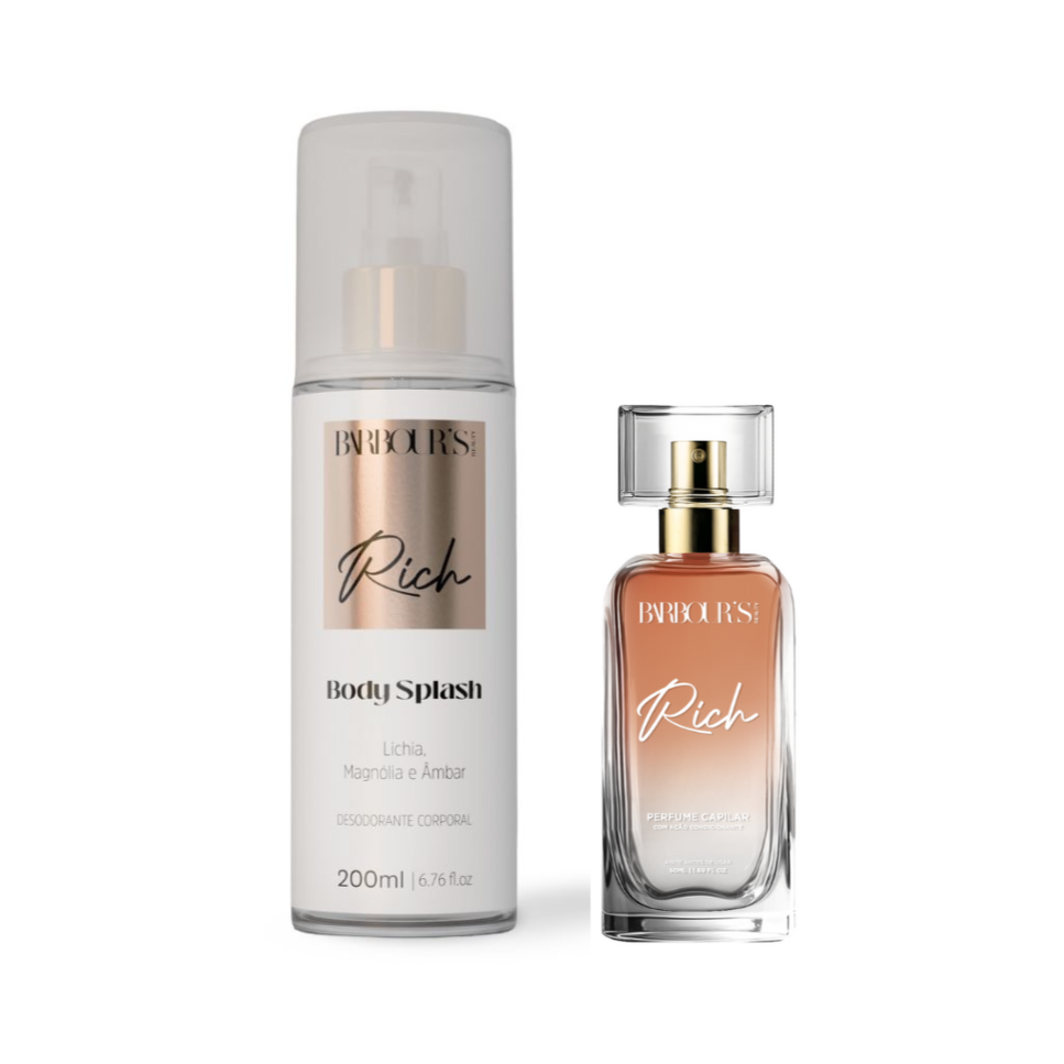 Kit Perfume de Cabelo e Body Splash - Rich - Image 1