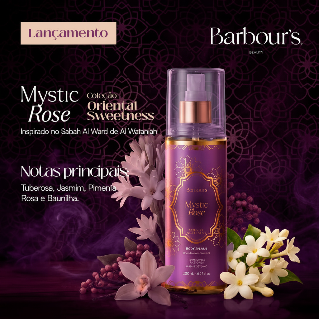Body Splash Mystic Rose - Oriental Sweetness
