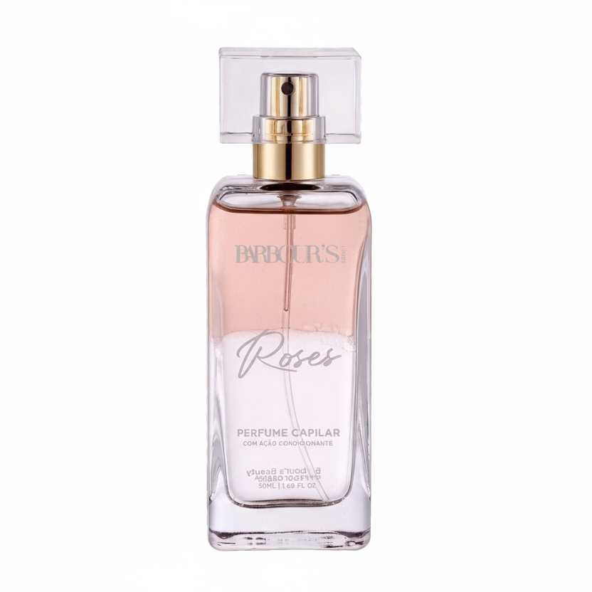 Perfume para cabelo / finalizador termoativo Roses