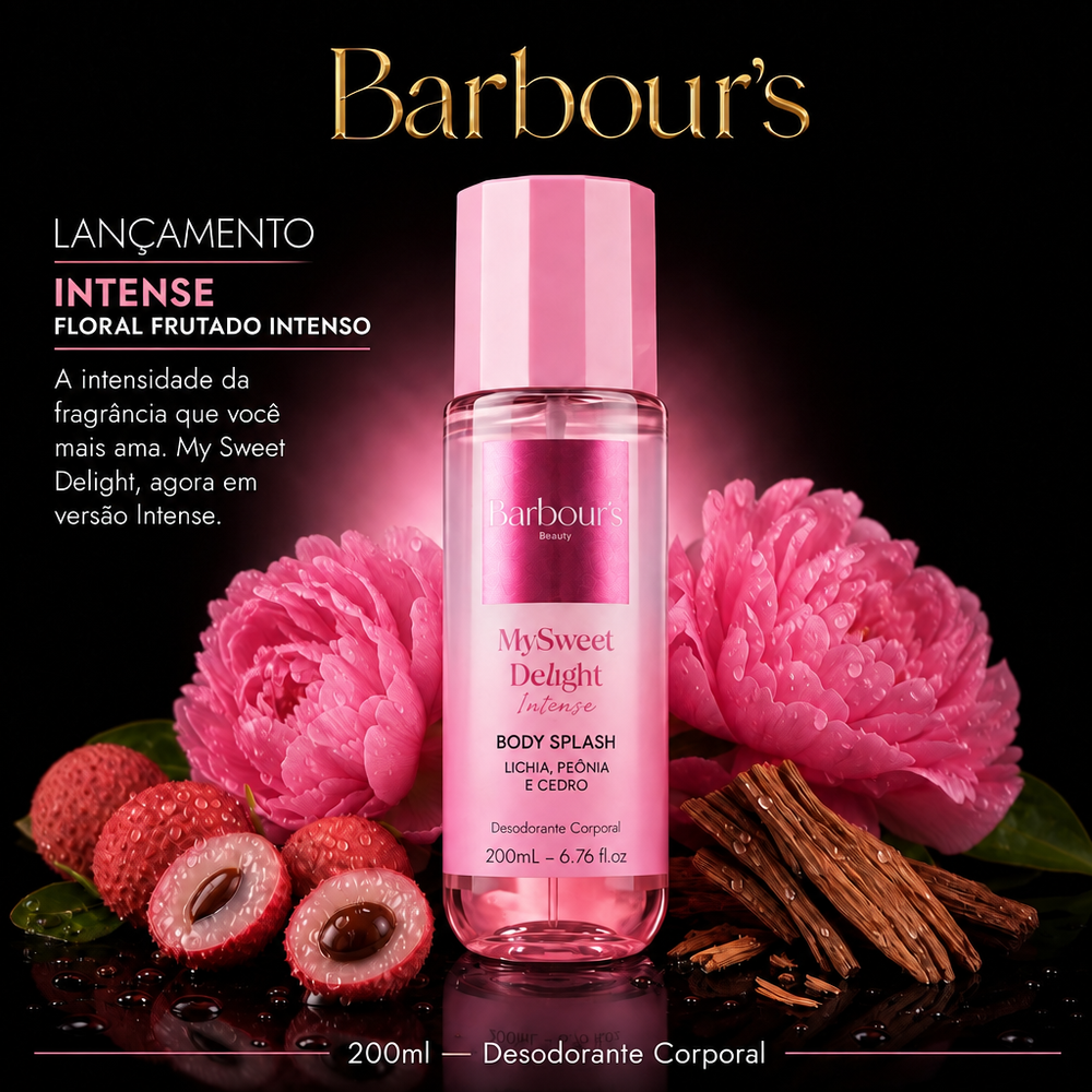 Linha Intense Body Splash My Sweet Delight | Barbour's Beauty